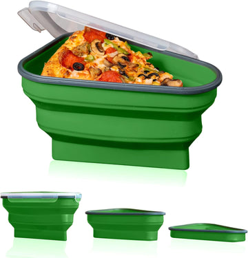 Pizza Pouch Hero Pizza Storage Container – Reusable Holder for Leftover Pizza Slices